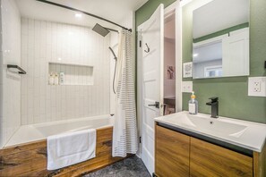 Towels, soap, toilet paper