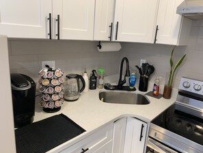 Microwave, oven, stovetop