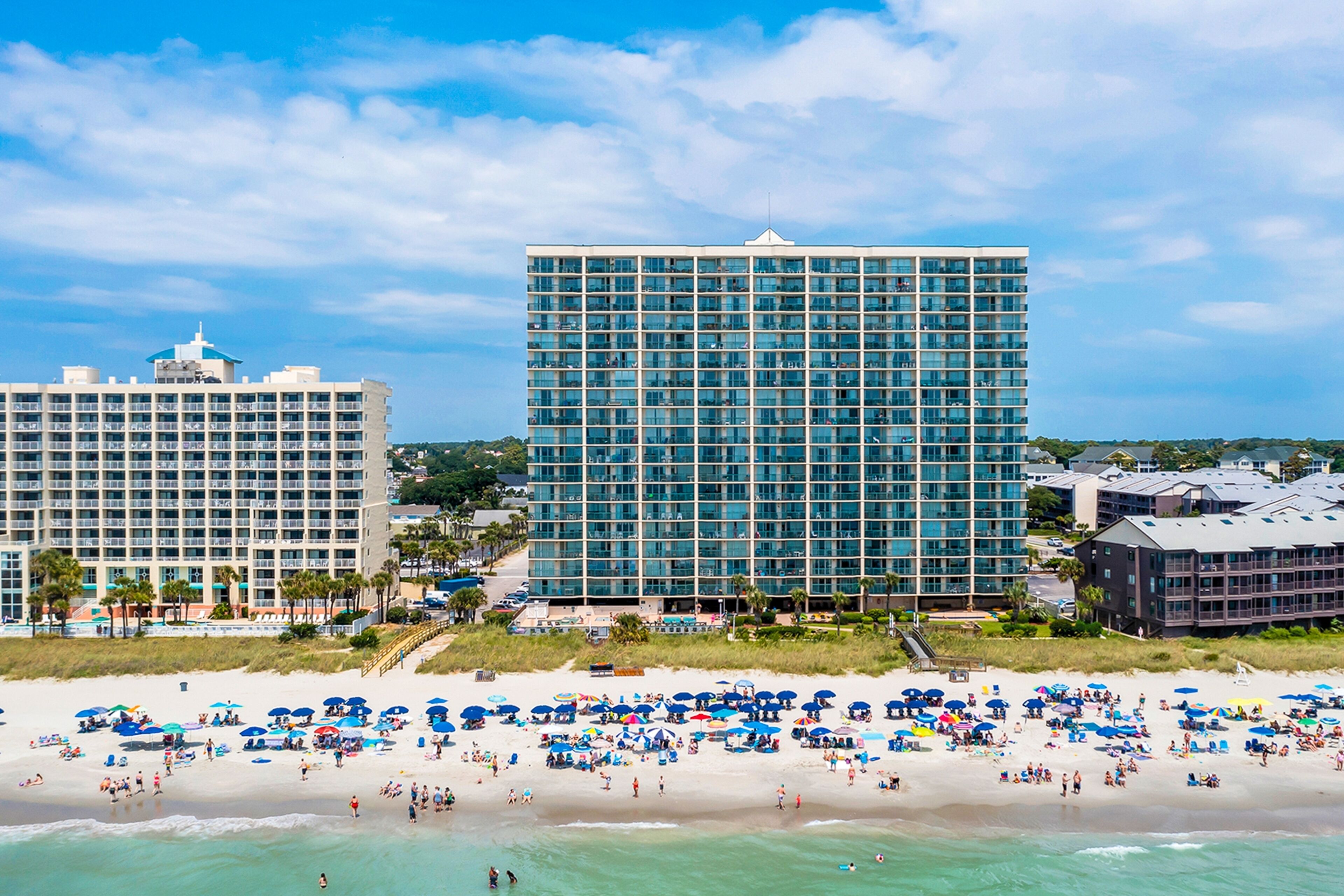 Accommodatie ligt op het strand