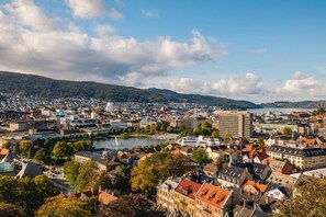 Apartment, 1 Bedroom, City View | Aerial view - Barfot Apartment - Bergen City Center (Bergen)