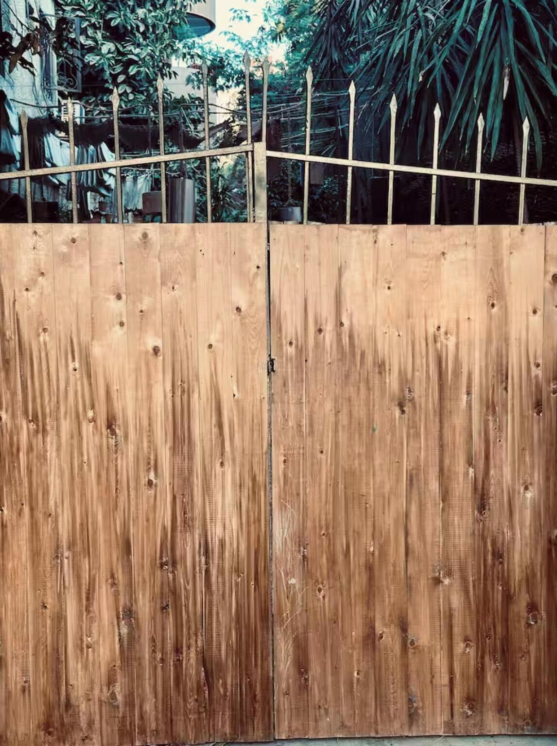 Enceinte de l’hébergement