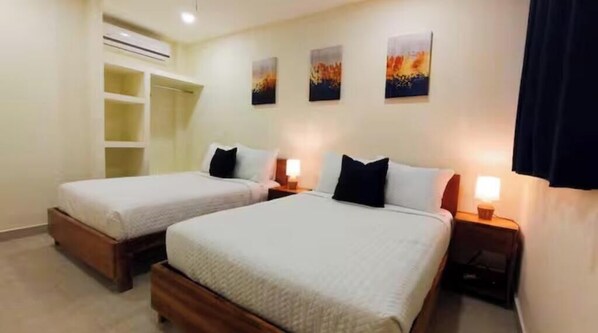 Acceso a internet y ropa de cama