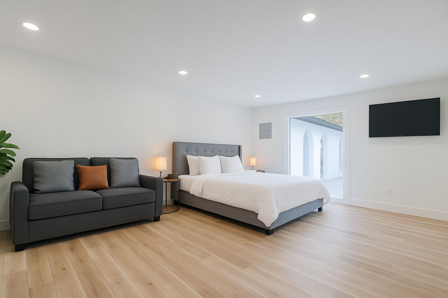 5 sovrum, skrivbord, strykjärn/strykbräda och gratis wi-fi