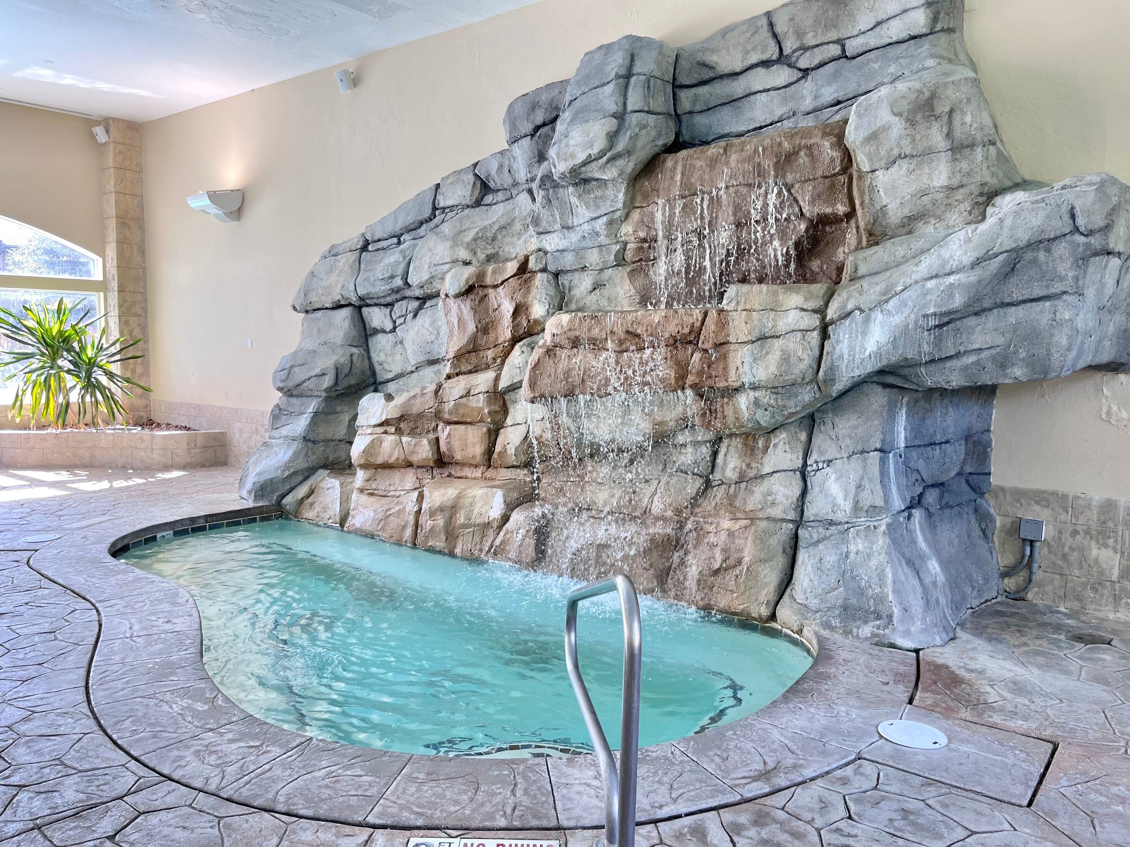 Indoor pool, a heated pool