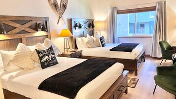 1 bedroom, desk, free WiFi, bed sheets