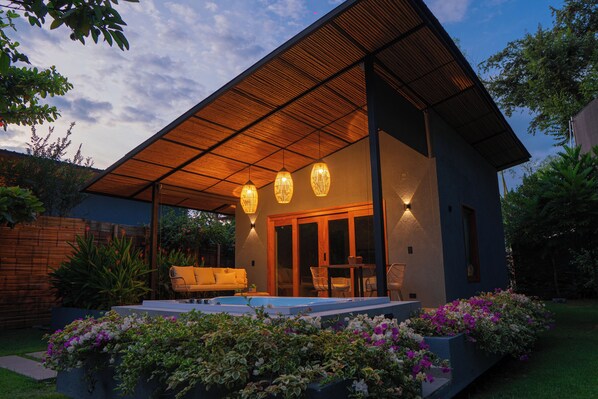 Fassade der Unterkunft