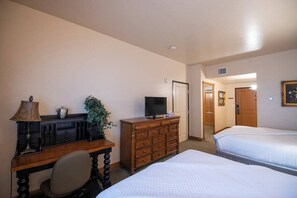 Desk, free WiFi, bed sheets, wheelchair access