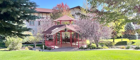 Overnatningsstedets område