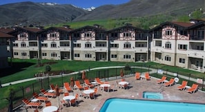 Indoor pool, a heated pool