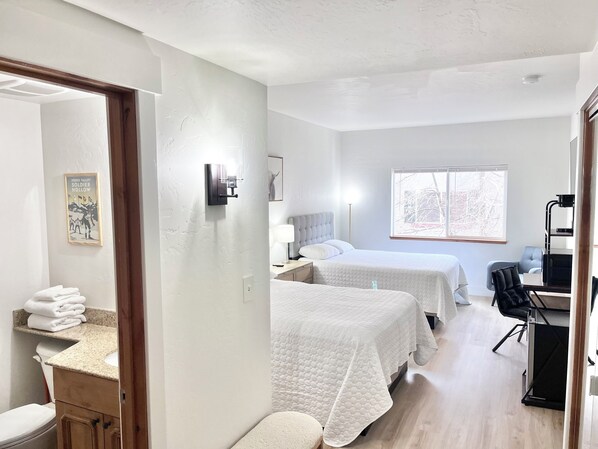 1 chambre, bureau, Wi-Fi gratuit, draps fournis