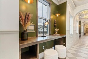 Interior - The Bee Room | Cozy Retreat on Midway Main Street (Midway)