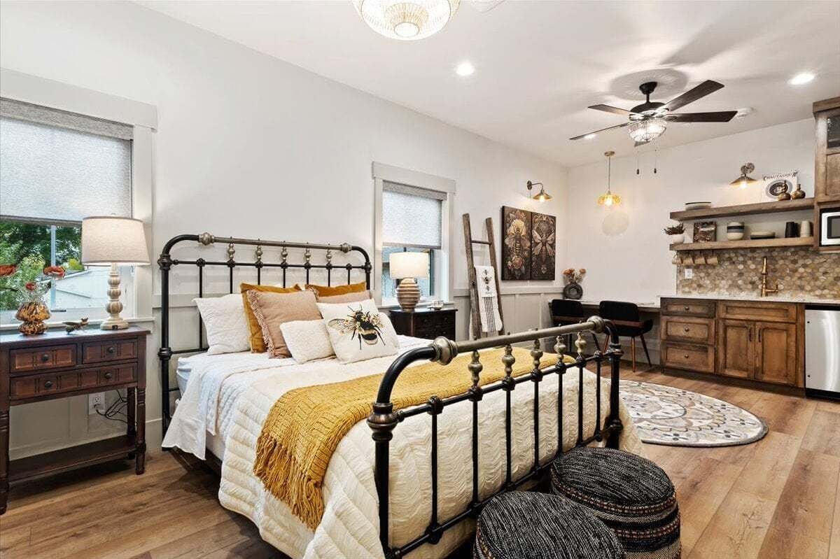 1 chambre, bureau, Wi-Fi gratuit, draps fournis