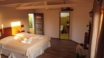 Habitación doble superior, vista a la montaña | Wifi gratis