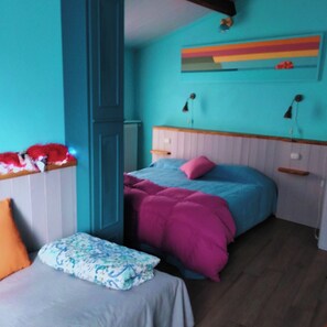 1 bedroom, desk, iron/ironing board, free WiFi