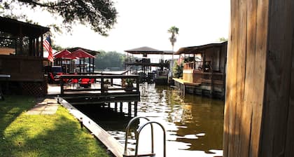 Spacious Lakefront Retreat with Outdoor Entertaining Spaces, Office, + Parking