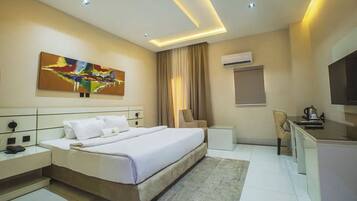 Exclusive Room, Balcony, City View | In-room safe, desk, laptop workspace, free WiFi