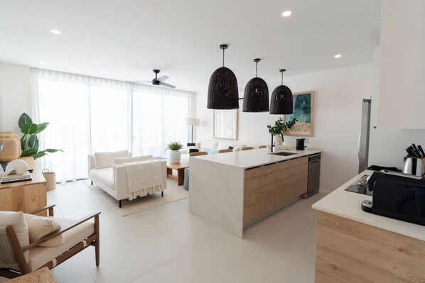 Townhome Premium - privat pool | Vardagsrum