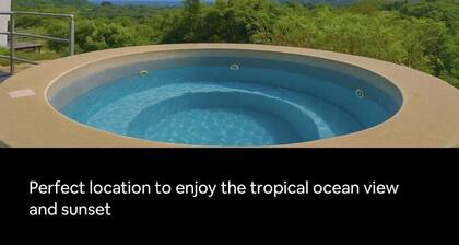 Endless Ocean Views 4 bedroom suites, Private Pool, minutes from downtown Coco