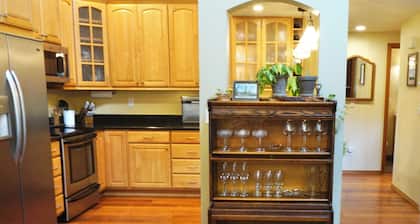 Whidbey Warmth - Fireplace • Fall Sunsets • Furry Friends