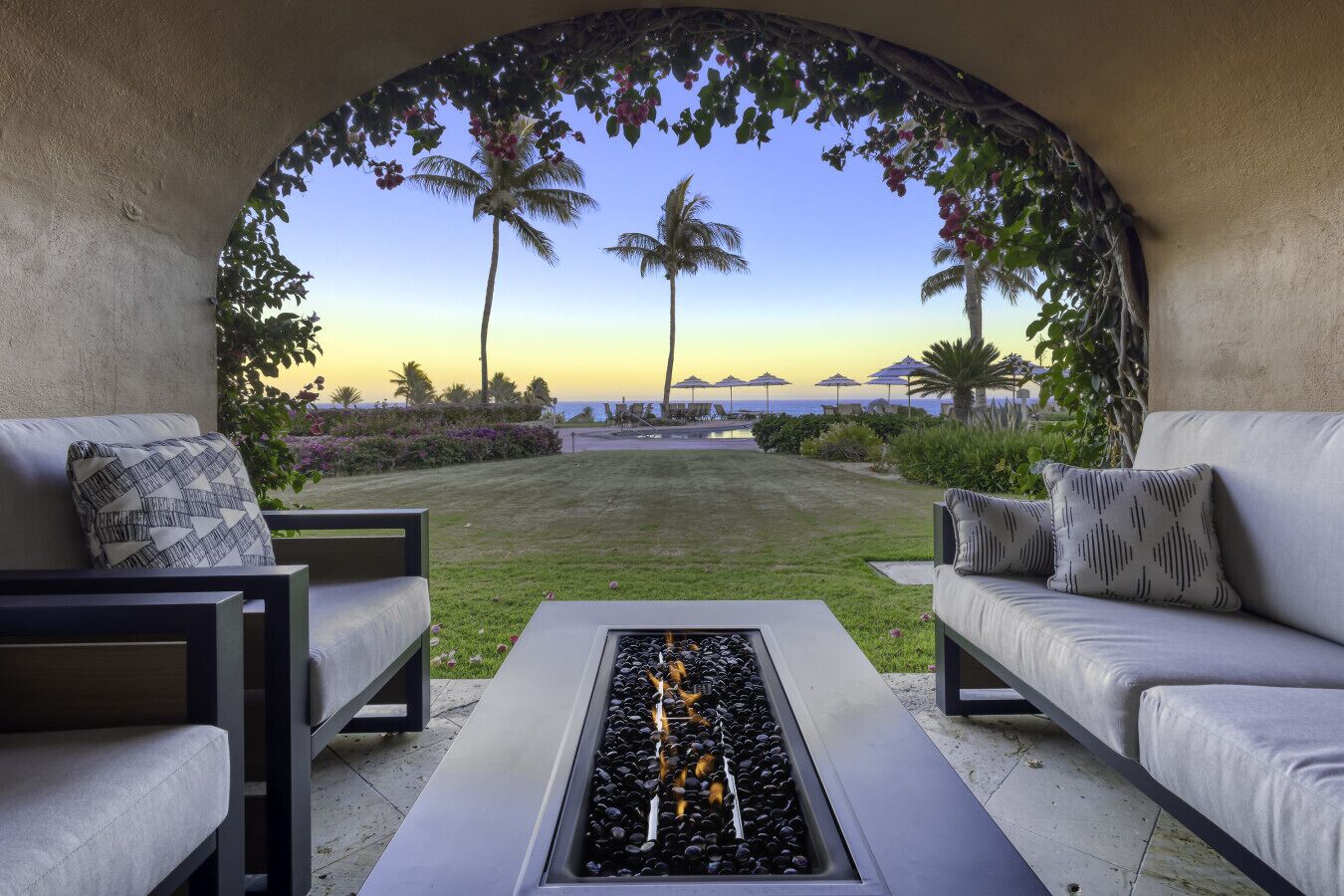 Enceinte de l’hébergement