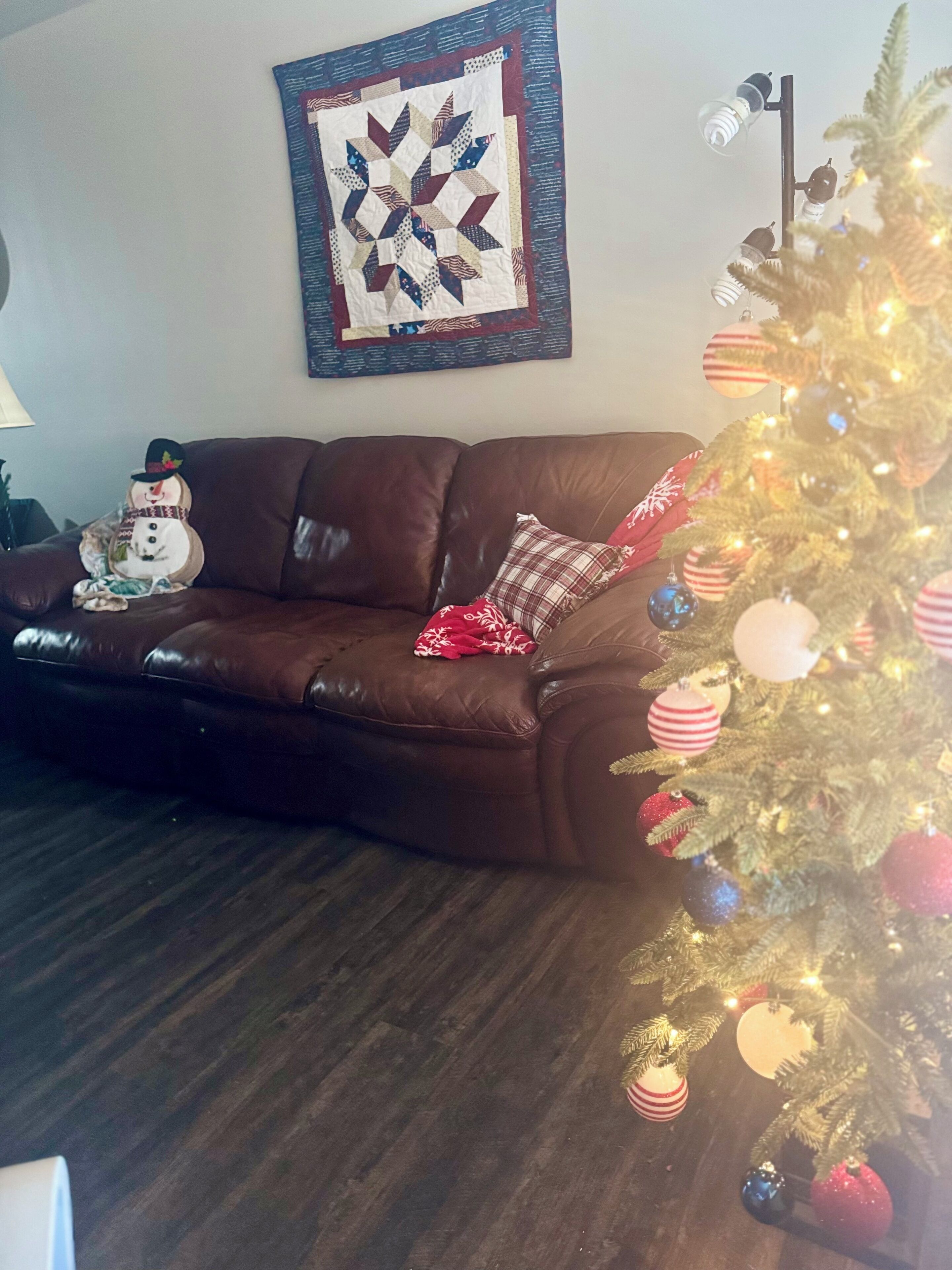 A little holiday touch.