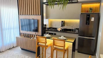 Premium appartement, uitzicht op stad | Privékeuken