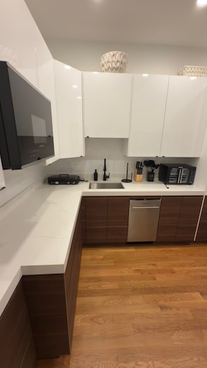 Full-sized fridge, microwave, stovetop, dishwasher - Symple Live (Boston)