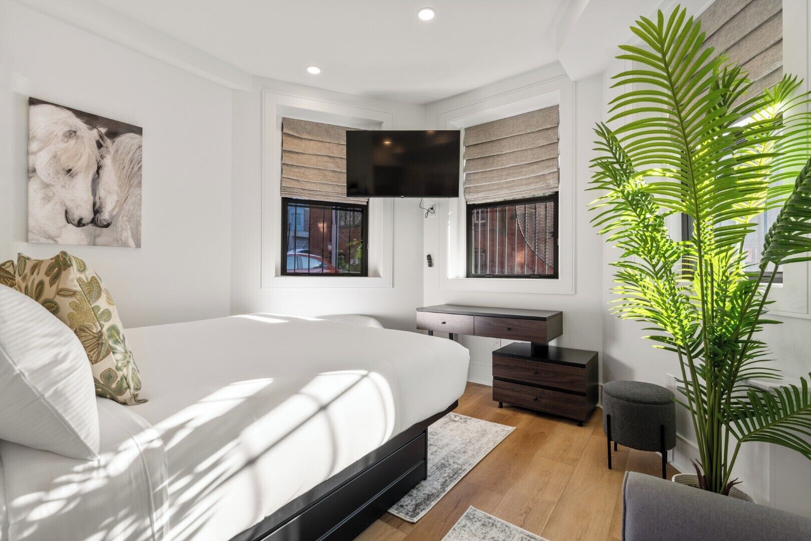 Deluxe Suite, 1 Bedroom, City View | Down comforters, individually decorated, individually furnished