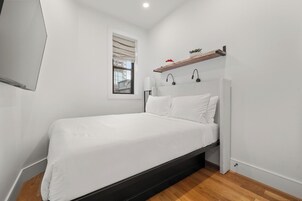 Egyptian cotton sheets, premium bedding, down duvets, memory-foam beds