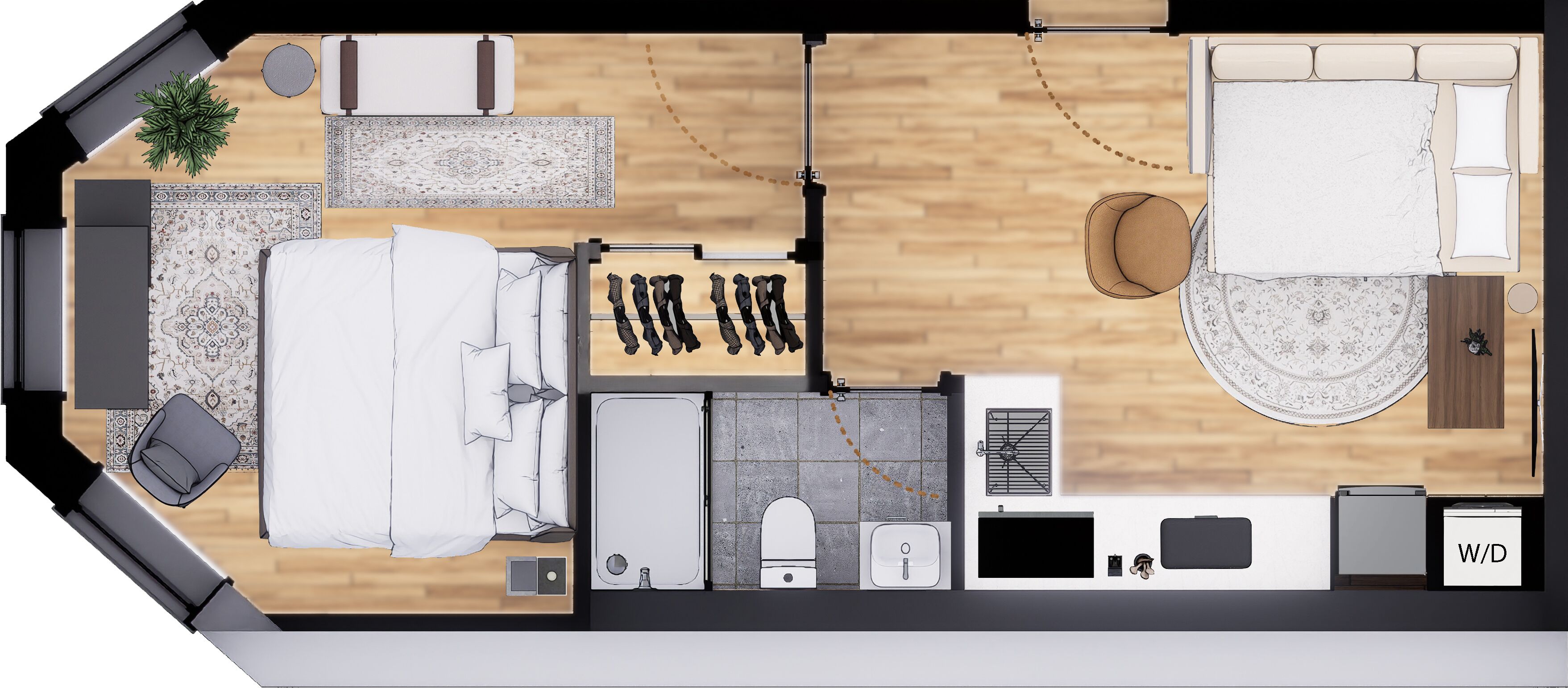 مخطط تصميم الطابق