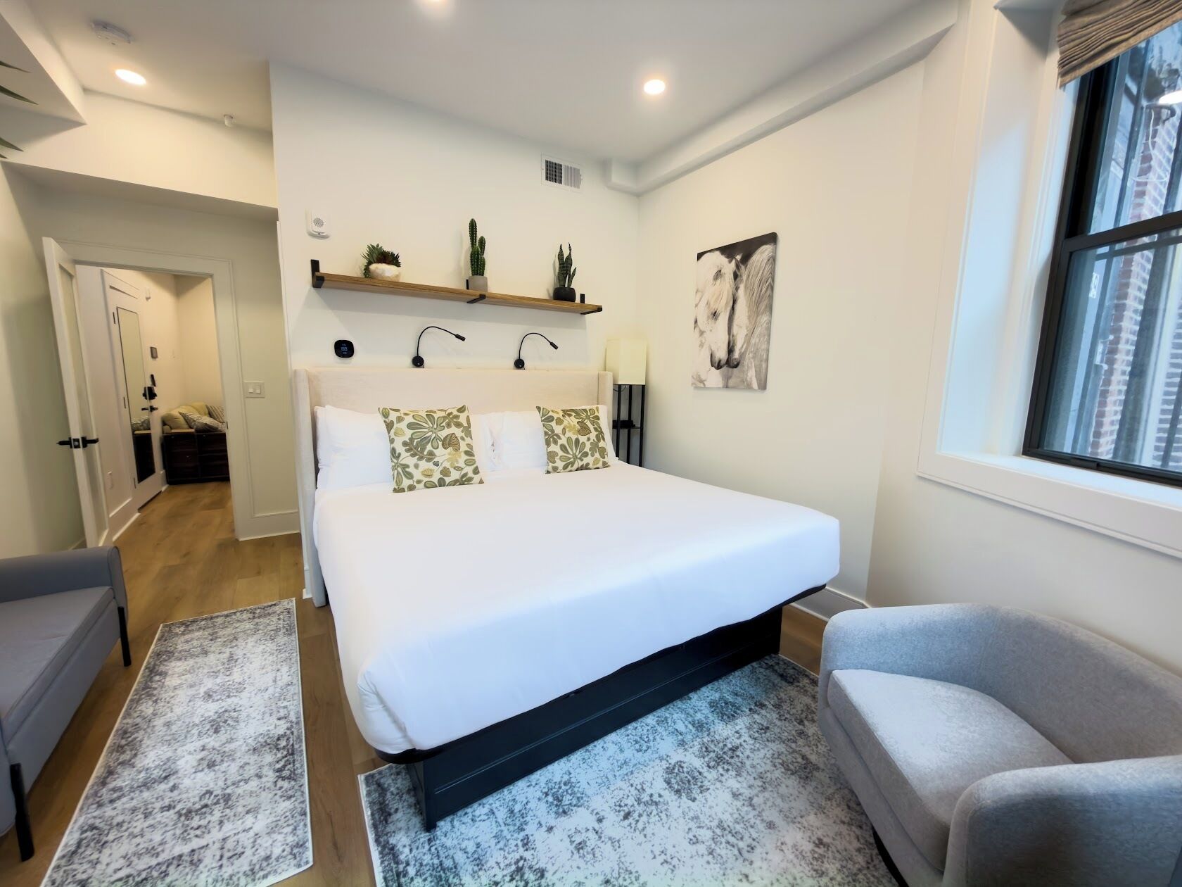 Suite Deluxe, 1 chambre | Couette en duvet d'oie, décoration personnalisée