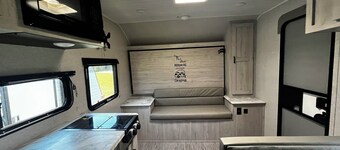 Private campground with camper rental in charming Ridgeway