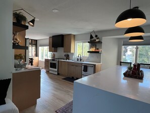 Fridge, microwave, oven, stovetop - Plenty of room for all! Three floors of comfort and an entertaining backyard (Bettendorf)
