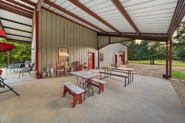 Udendørs spisemuligheder