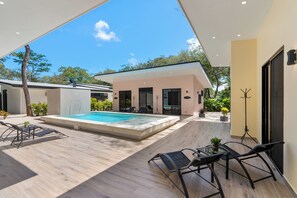 Familienvilla, eigenes Bad, Poolblick (Brasilito ) | Ausblick vom Zimmer