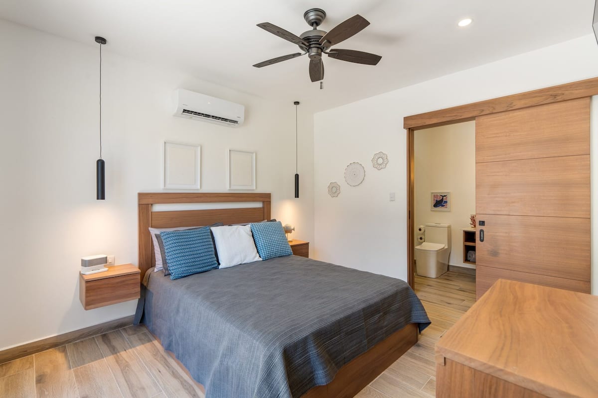 Family Villa, Private Bathroom, Pool View (Brasilito ) | In-room safe, blackout curtains, soundproofing, iron/ironing board