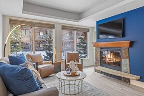 تلفزيون، مدفأة