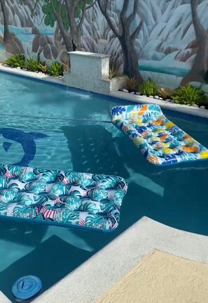 Pool - Crest Getaway -Ocean view home-St Ann Jamaica  (Richmond)