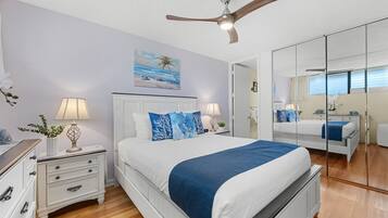 2 slaapkamers, een strijkplank/strijkijzer, gratis wifi, beddengoed