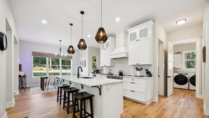 Unclassified image, 3 of 24, button - Lakefront Home| 6BR Home w/ Hot Tub, Private Beach, Dock, & Pontoon Options (Mooresville)