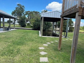 Property grounds - Fishing camp with boat stall cleaning table three bedroom two bath (Hackberry)