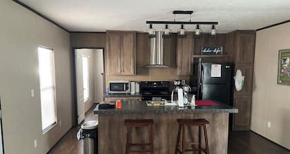 Fishing camp with boat stall cleaning table three bedroom two bath