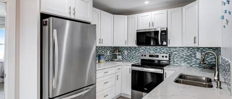 Microwave, oven, stovetop