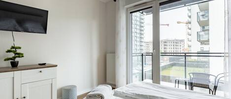 Fer et planche Ă repasser, Wi-Fi, literie fournie