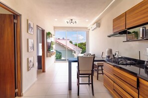 Comfort Apartment | Private kitchen - Edificio ONE (Nuevo Nayarit)