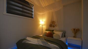 1 chambre, fer et planche Ă repasser, Wi-Fi, draps fournis