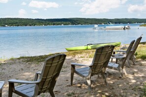Ligstoelen, strandlakens
