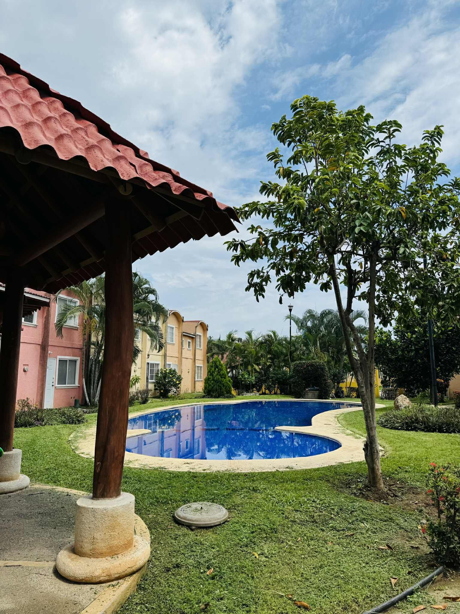 Alberca al aire libre 