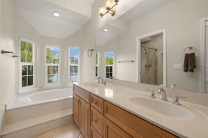 Shower, towels