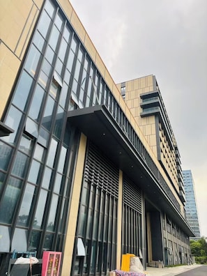 Voorkant van accommodatie